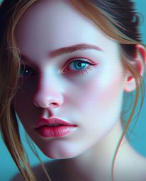 Discover stunning digital glitch art portraits featuring a corrupted data aesthetic.  These pieces blend pixelated styles wit
