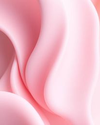 Explore mesmerizing close-up shots of abstract 3D liquid forms, rendered in a calming pastel color palette with soft, diffuse