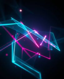 Discover stunning creative light art featuring a rich, deep teal palette.  These abstract images showcase glitch effects, fra