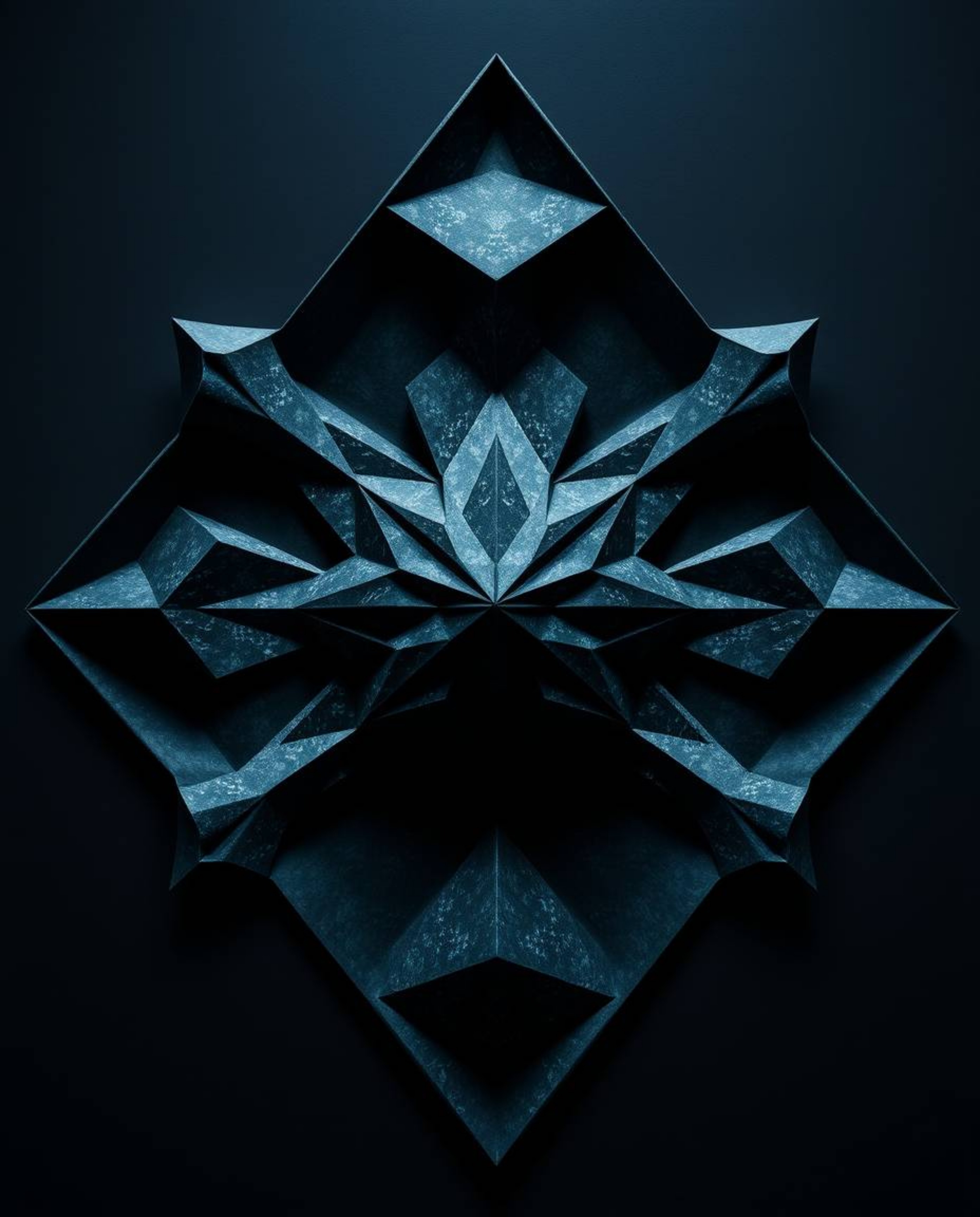 Explore a captivating world of intricate origami designs infused with a strong, moody aesthetic.  This collection features gl