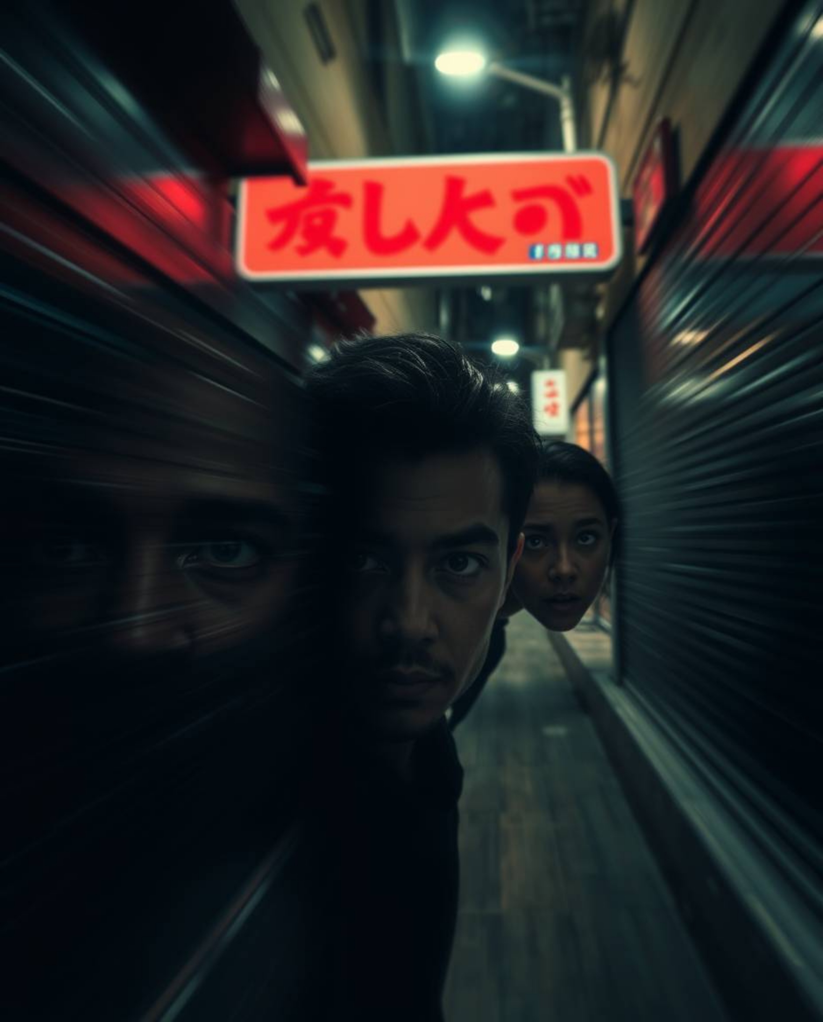A dynamic, high-resolution stock photo captures the unsettling feeling of being watched.  Eyes peer from the deep shadows of 