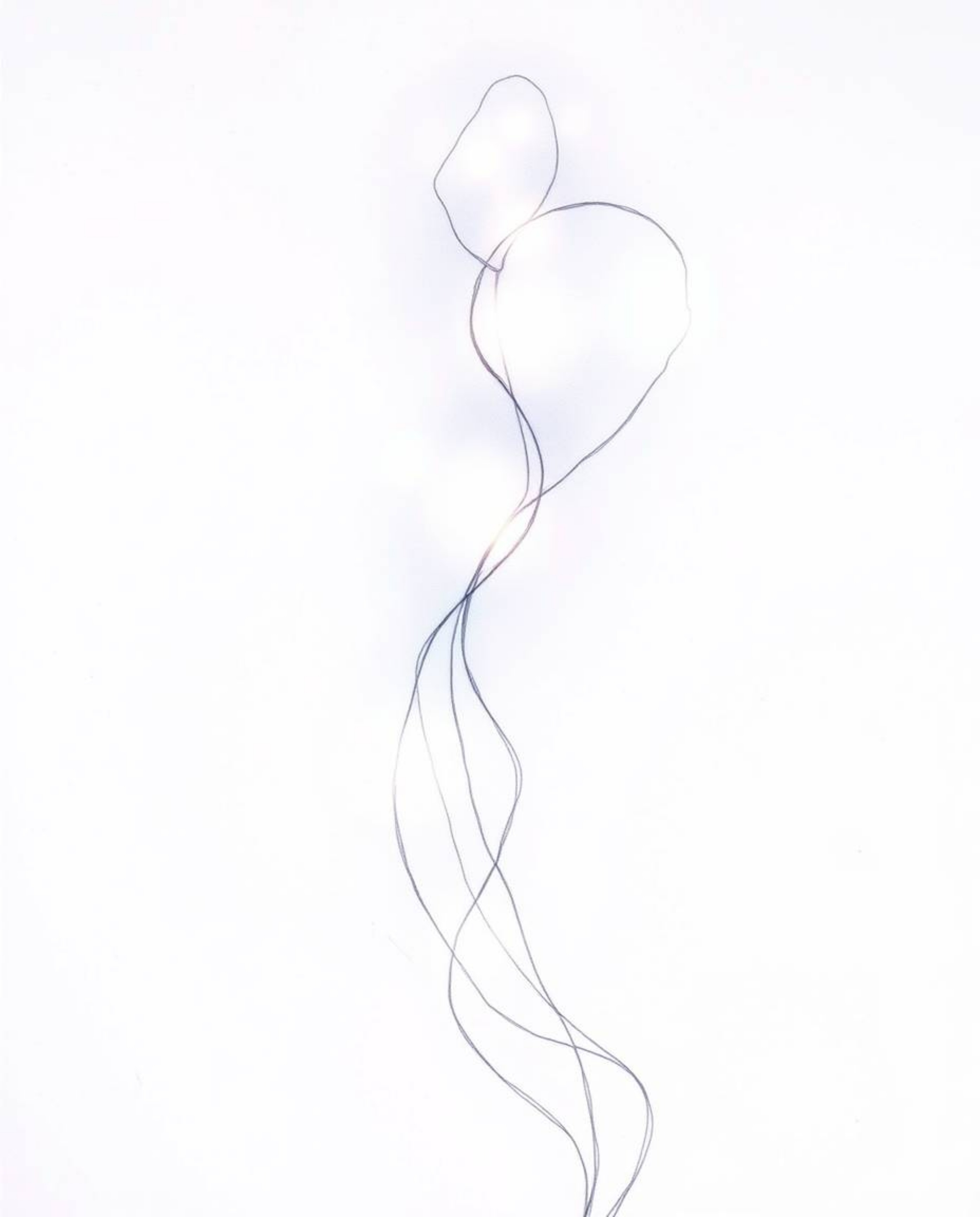 Explore a captivating 3D illustration featuring fluid shapes gently morphing into each other in an endless loop. This etherea