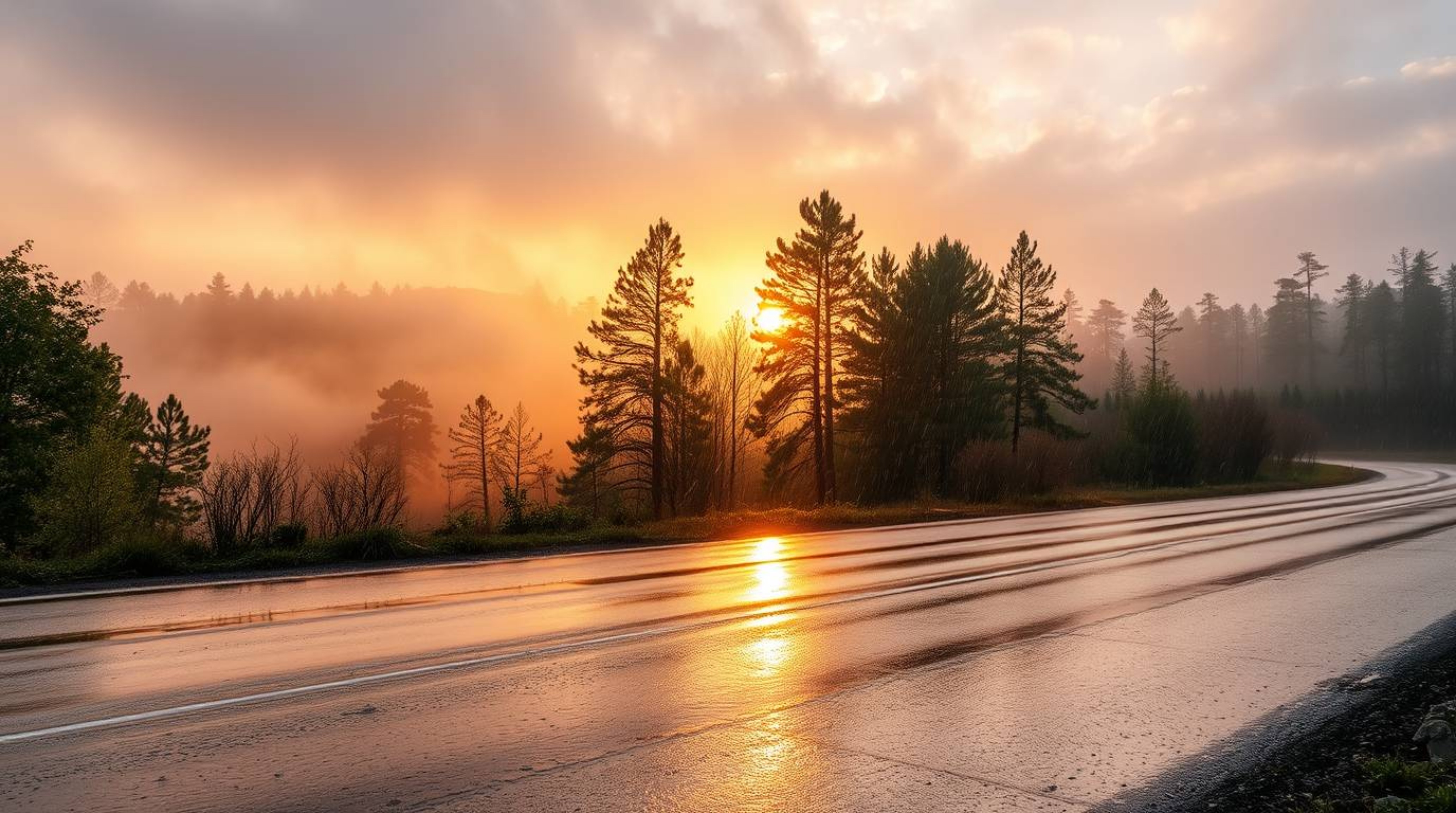 High-resolution photographs capturing the ethereal beauty of mist rising from a forest during the golden hour are highly soug