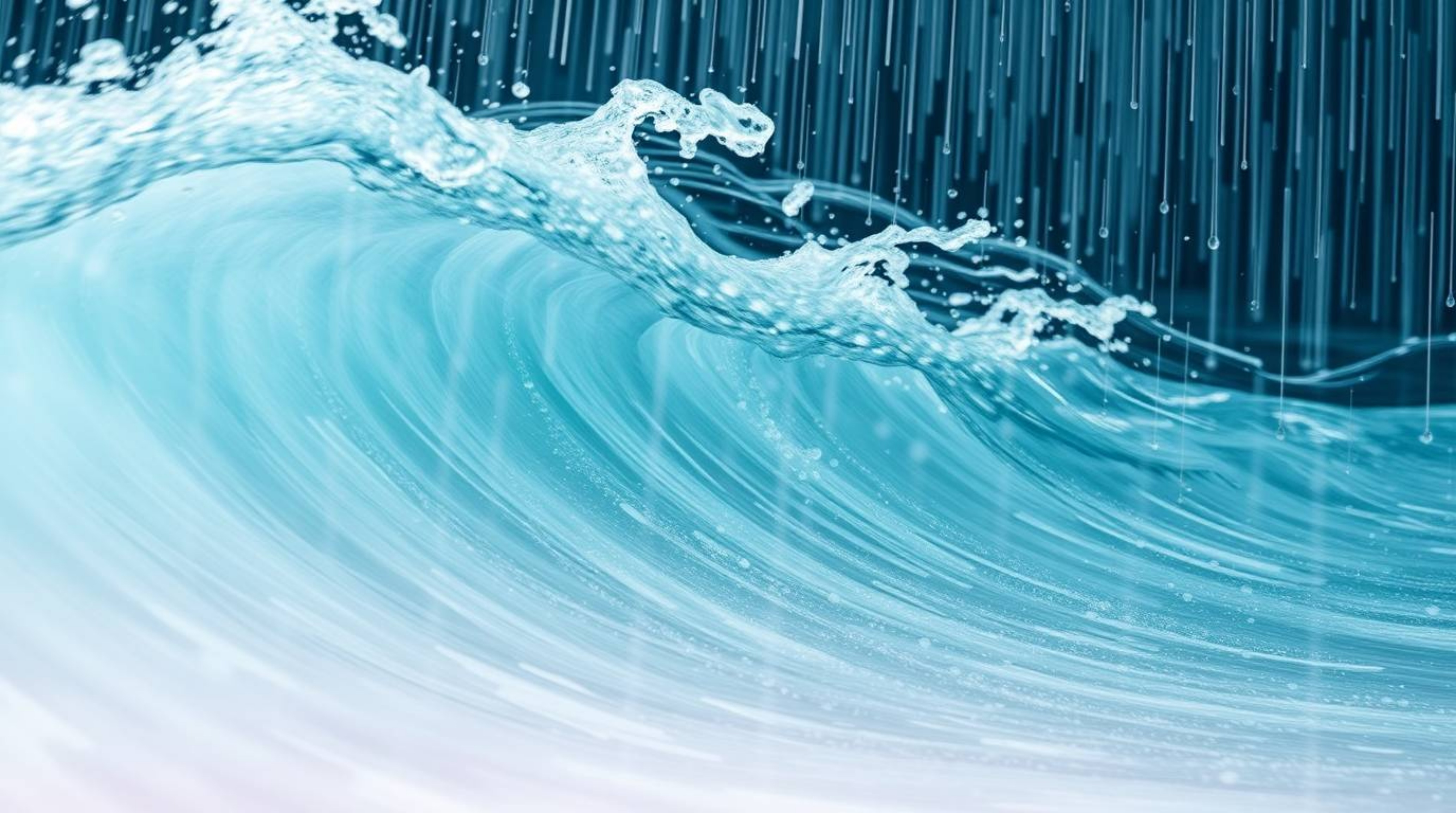 Experience a captivating dynamic scene featuring a fluid abstract wave with a pastel gradient texture.  Blurred lines and act