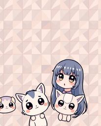 Immerse yourself in a whimsical world blending Isekai anime charm with soft modern design. This collection features geometric