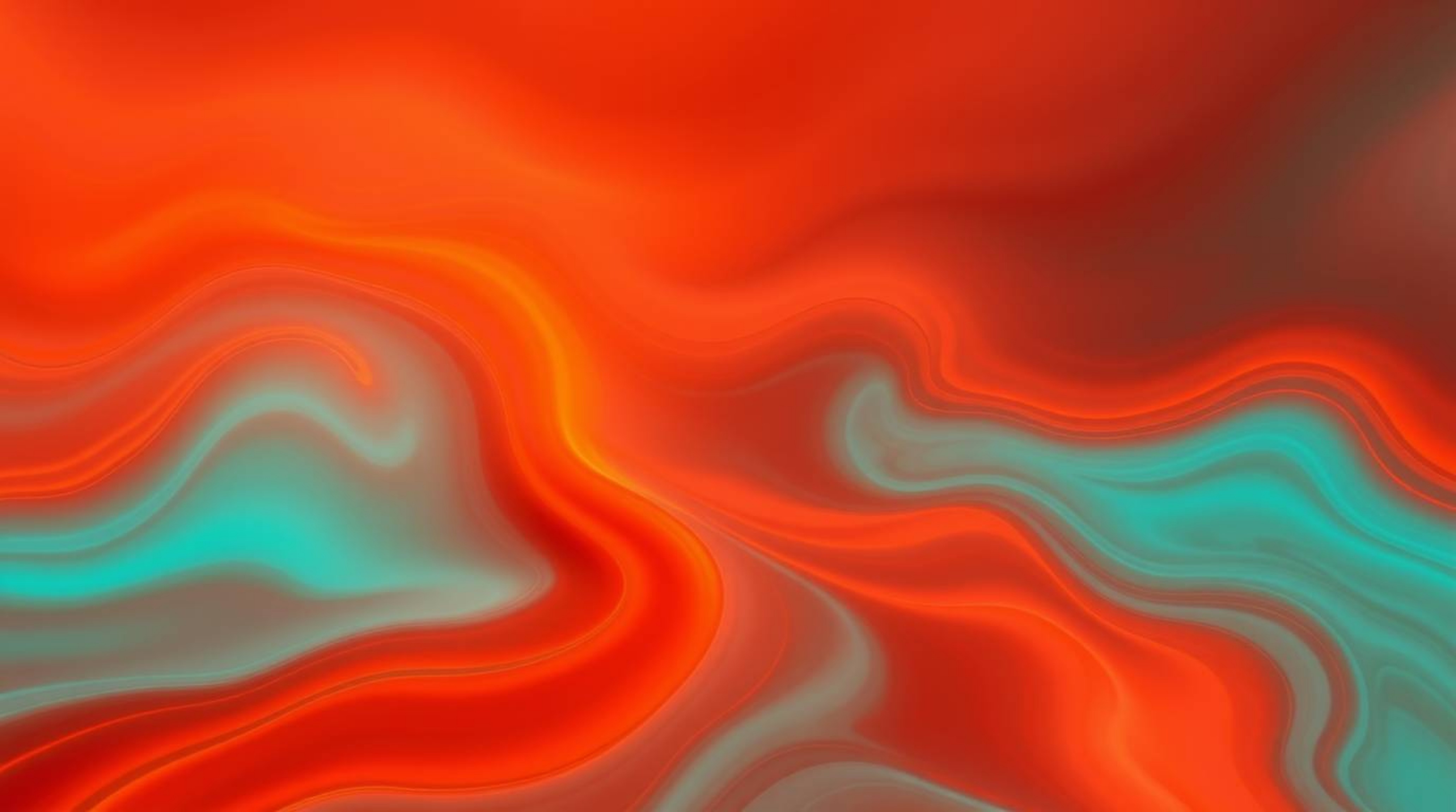A captivating digital art piece showcases vibrant neon gradient textures flowing seamlessly across a liquid surface. The art