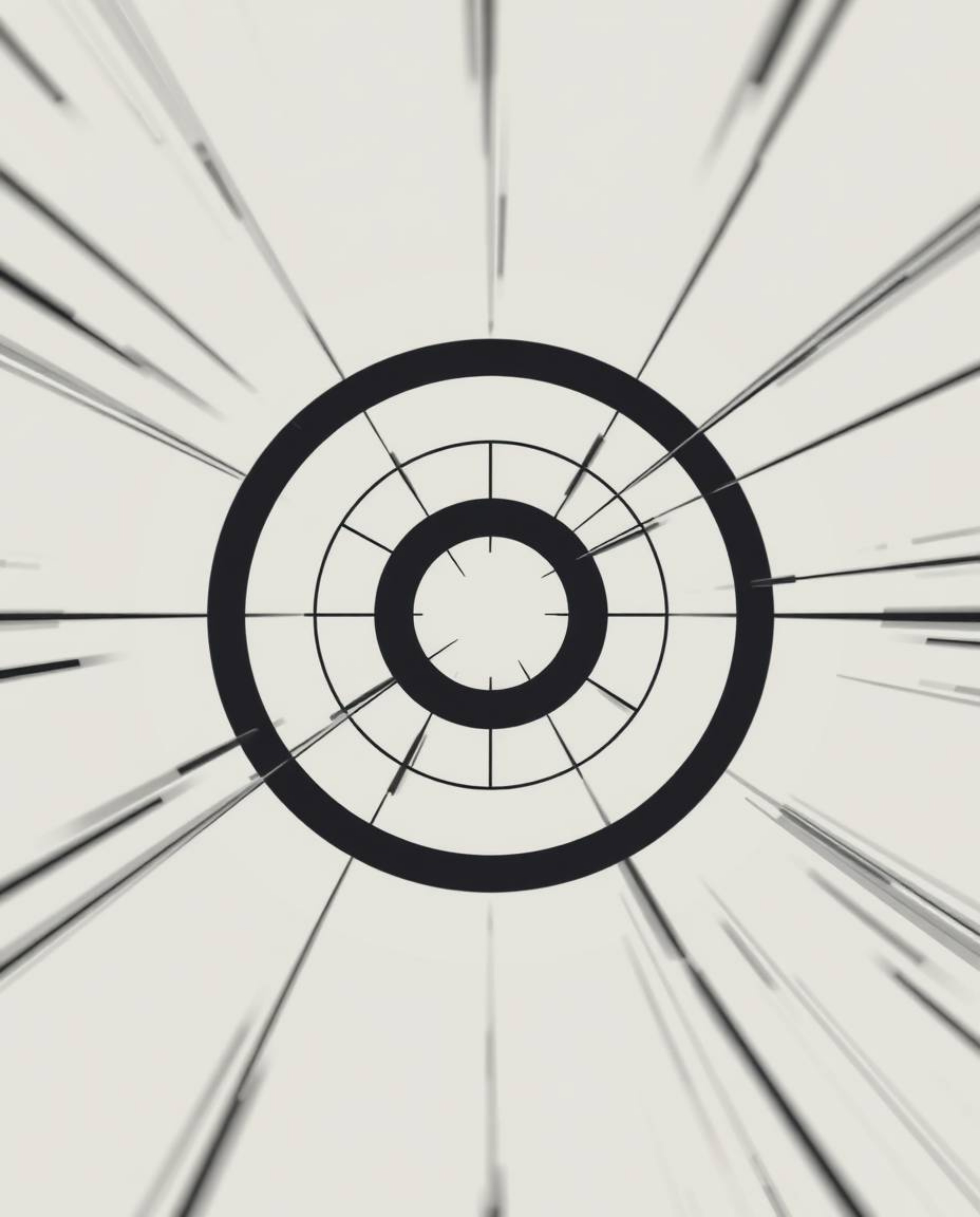 Explore a unique blend of Isekai anime and Bauhaus design with this minimalist geometric pattern. Featuring circles and lines