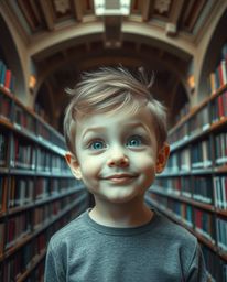 Precise architectural color photography captures the enchanting moment of an adorable person with charming features discoveri