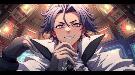 Explore the fascinating intersection of Isekai anime style and villainous elegance with this unique artwork. Witness a grace