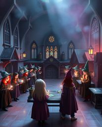 Step into a magical school teeming with young wizards, set within a mystic and enchanting environment. Immerse yourself in a