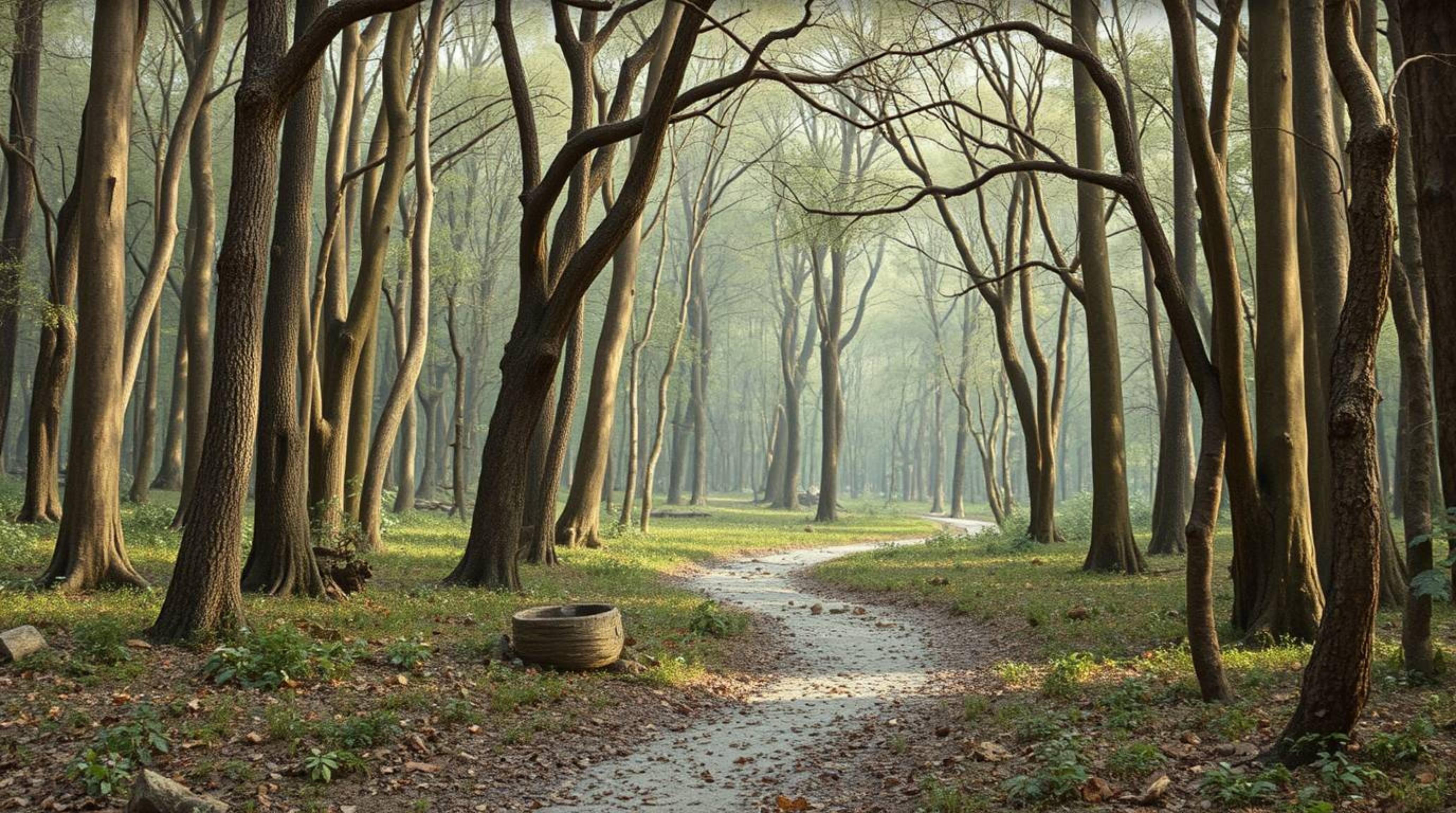 Experience a thrilling chase through a mesmerizing looping forest background rendered in a stunning cast bronze finish.  The 