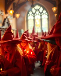 Capture the enchantment of a magical school brimming with young wizards through a stunning visual experience. Featuring a sh