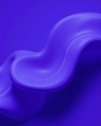 Explore captivating abstract 3D liquid forms rendered in deep ultraviolet hues and delicate pastel colors. Experience a soft,