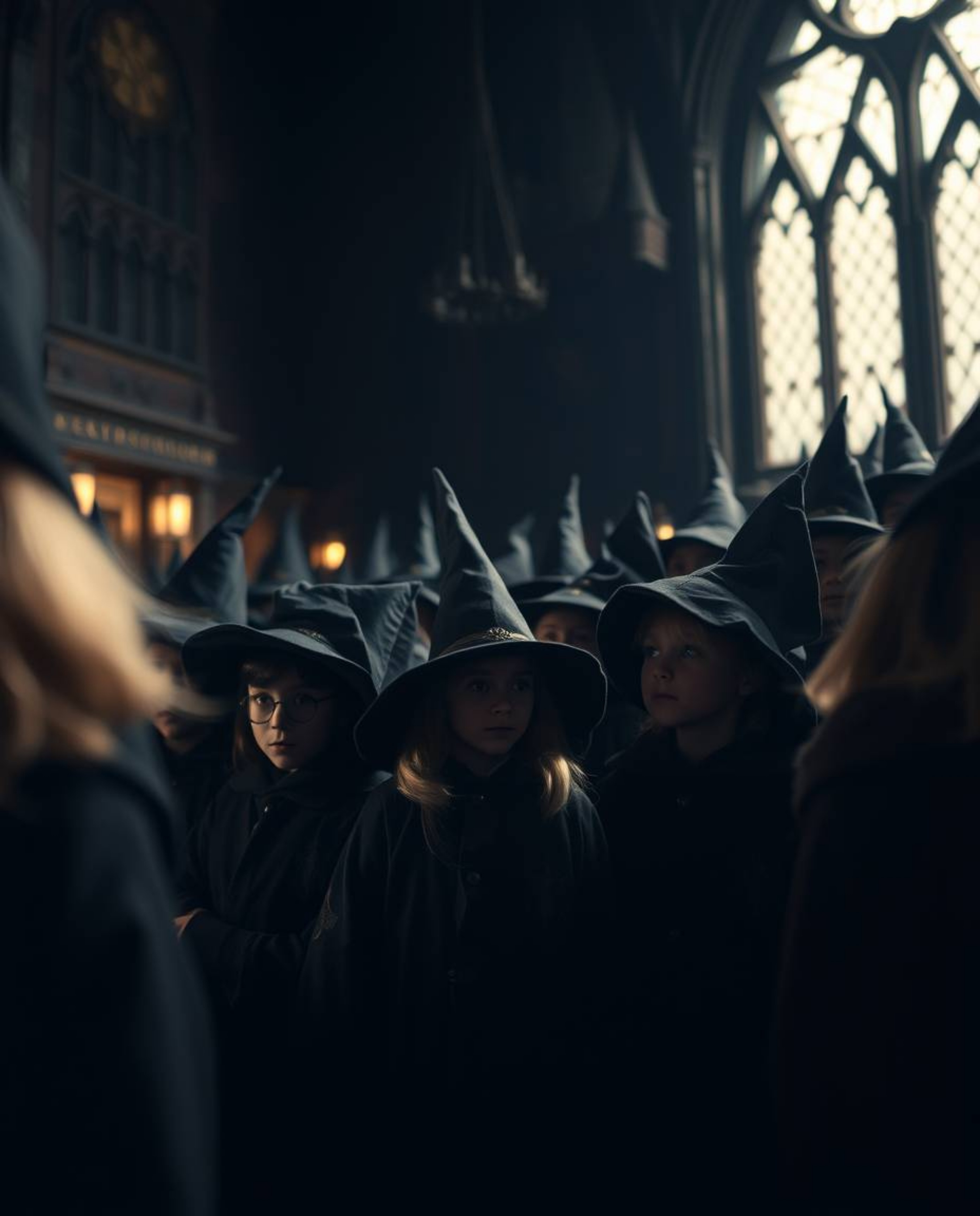 Explore a magical school brimming with young wizards through striking high-contrast, low-key photography. Extreme macro close