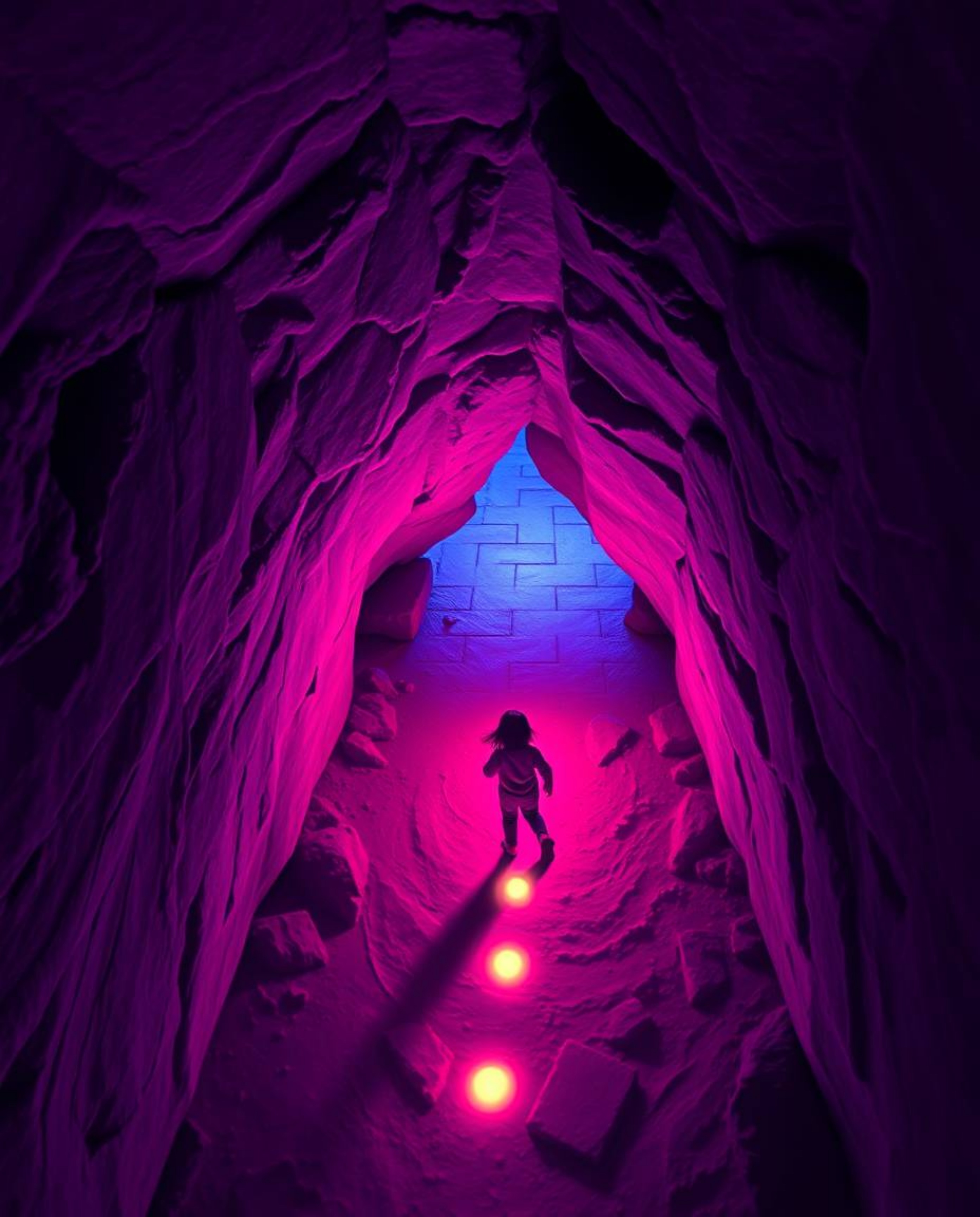 Explore the captivating world where architectural color photography meets the mystical with a high-angle perspective.  Deep u