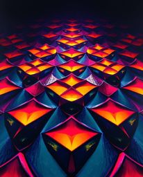 Experience the fusion of classic artistry and modern design with this captivating oil painting. The low-angle perspective and
