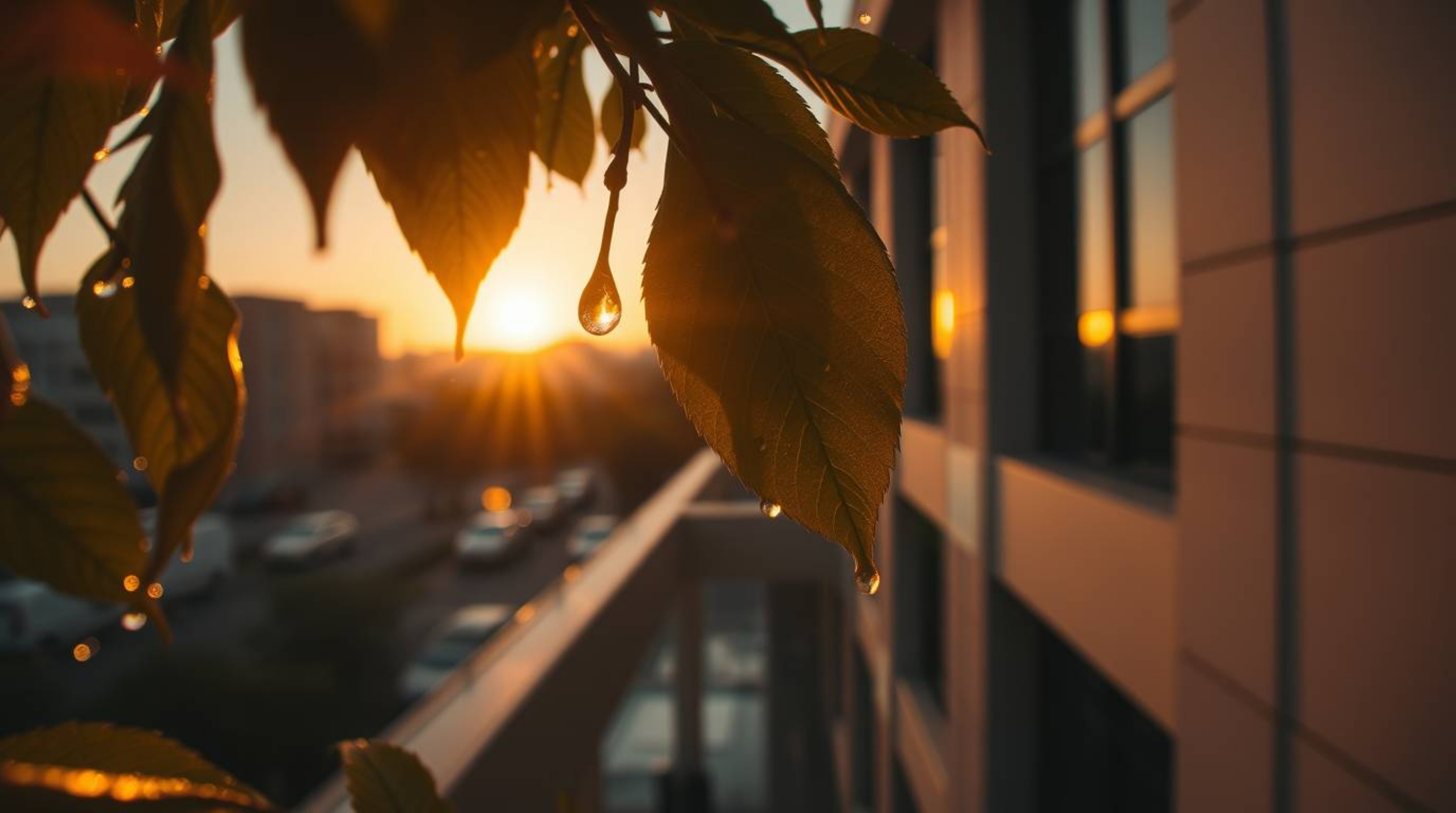 Capture the beauty of architectural details with high-angle perspectives and the warm, golden light of the sunset. This colle