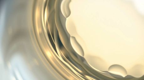 Explore the captivating beauty of adorable and cute glass objects reflecting smooth gradient textures in stunning close-up de