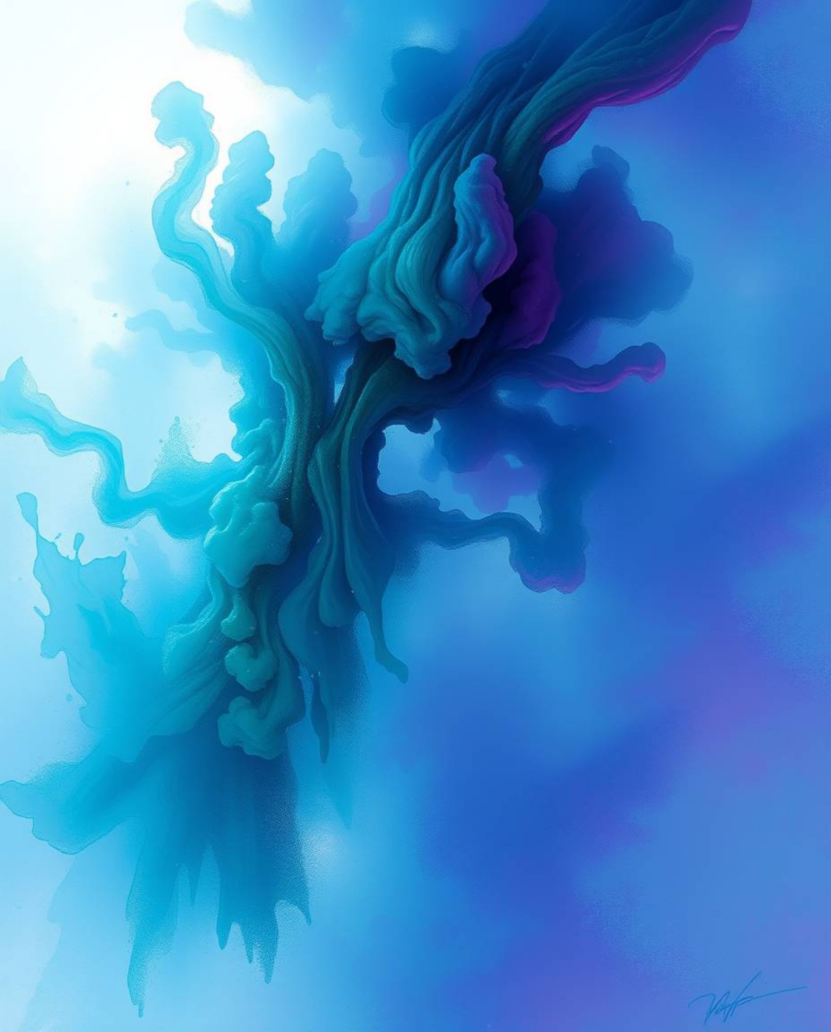 Explore a mesmerizing fantasy scene brought to life with high contrast, low-key lighting and complementary epic colors. This 