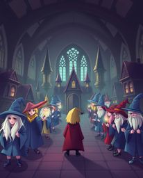 Discover a magical school brimming with young wizards, experiencing a captivating flow state.  Immerse yourself in the smooth