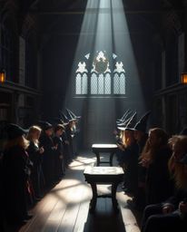Discover a captivating world of magic and wonder within a school brimming with young wizards.  Experience the dramatic impact