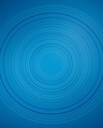 This long-exposure photograph captures a minimalist geometric pattern in the Bauhaus style, featuring circles and lines rende