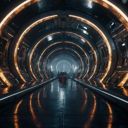 Imagine a city of the future nestled deep beneath the surface, a marvel of engineering and design. This underground metropoli