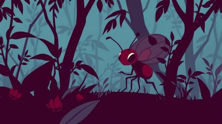 Discover a captivating illustration of a tiny hero navigating a vibrant backyard jungle.  This sophisticated artwork features