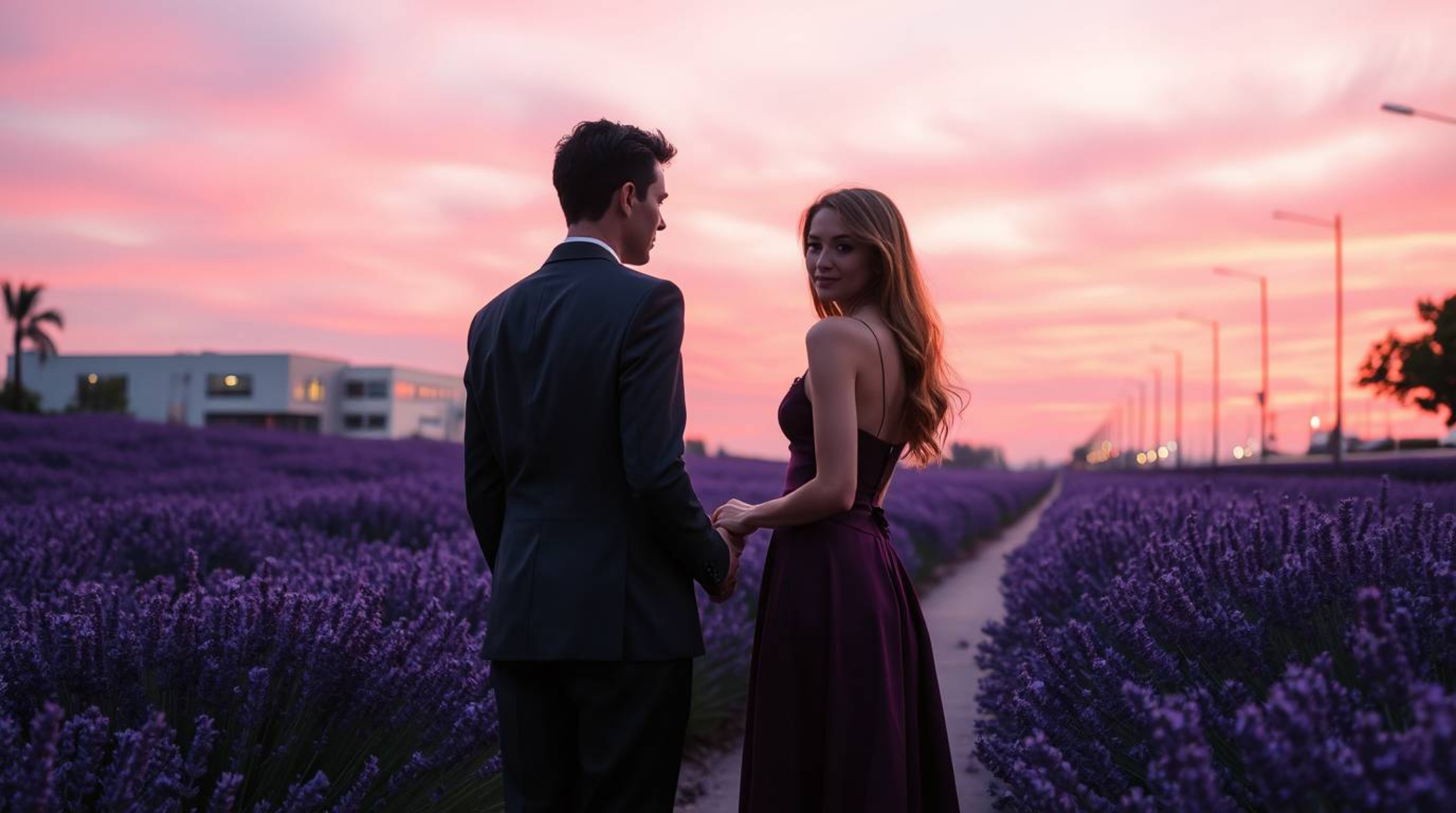 Explore the captivating blend of urban life and natural beauty with these street photographs featuring smooth gradient transi