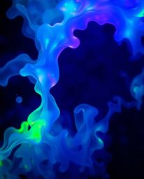 Explore the mesmerizing world of bioluminescent colors and glowing effects captured through macro photography. Witness vibran