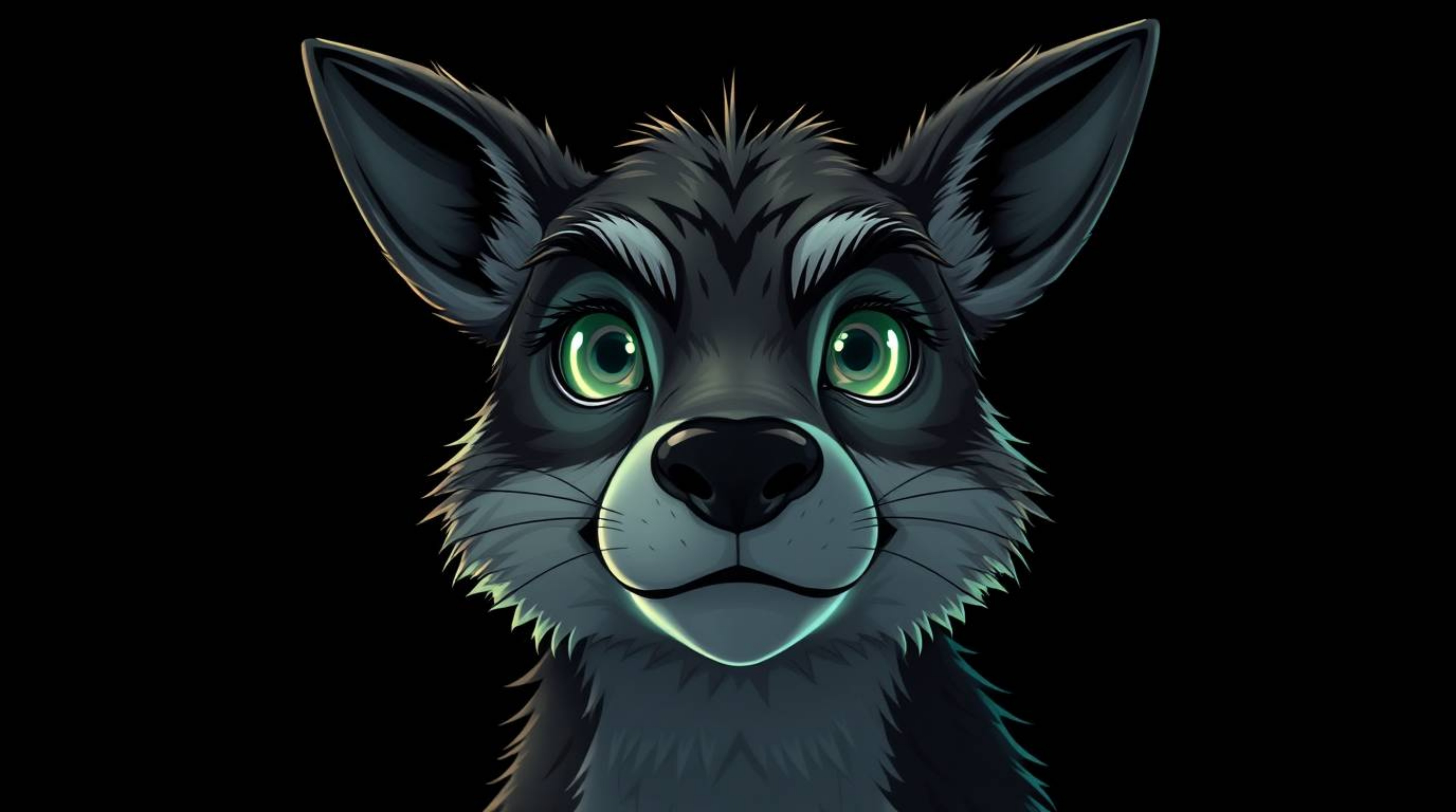 Imagine a classic black and white scene brought to life with a sarcastic animal sidekick, its expressive eyes hinting at a dr