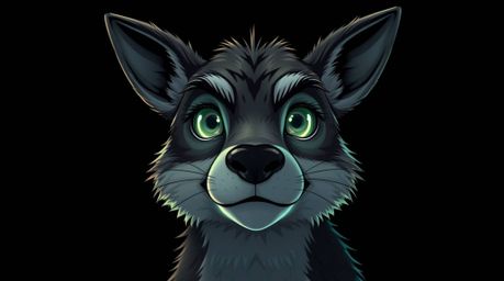 Imagine a classic black and white scene brought to life with a sarcastic animal sidekick, its expressive eyes hinting at a dr