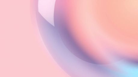 Explore the captivating close-up detail of a glass object showcasing smooth gradient textures in a modern flat design style. 