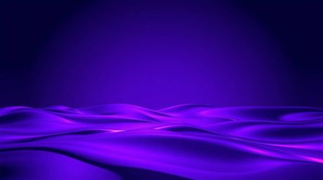Explore a modern flat design digital artwork featuring deep ultraviolet hues and mesmerizing neon gradient textures flowing a