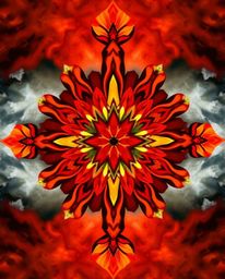 Explore the captivating beauty of geometric floral mandalas featuring vibrant colors, symmetric designs, and a dynamic interp