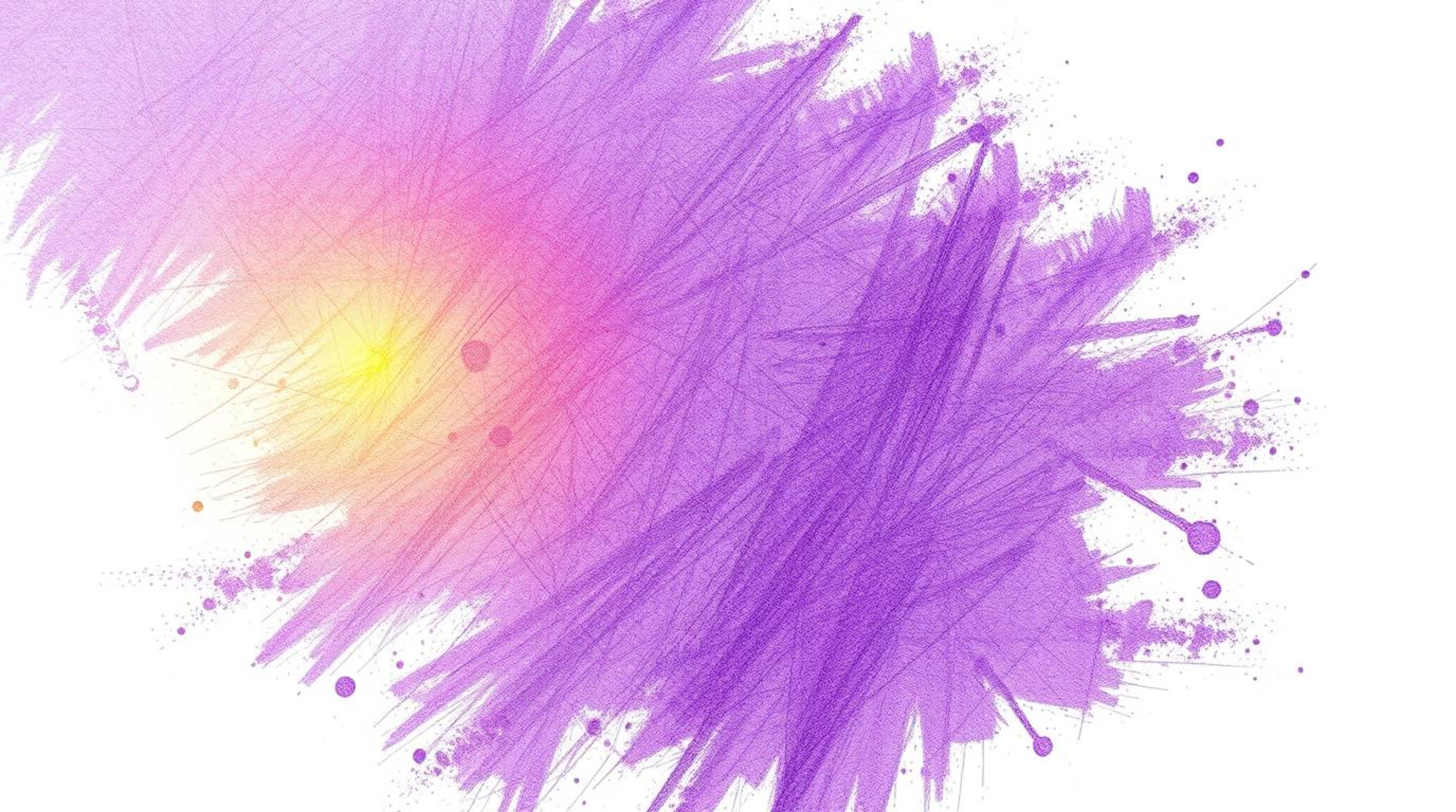 A hand-drawn sketch rendered in deep ultraviolet hues showcases a captivating iridescent gradient texture on a metallic surfa