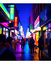 Capture the vibrant energy of urban life with this collection of stunning street photography. Featuring iridescent colors, vo