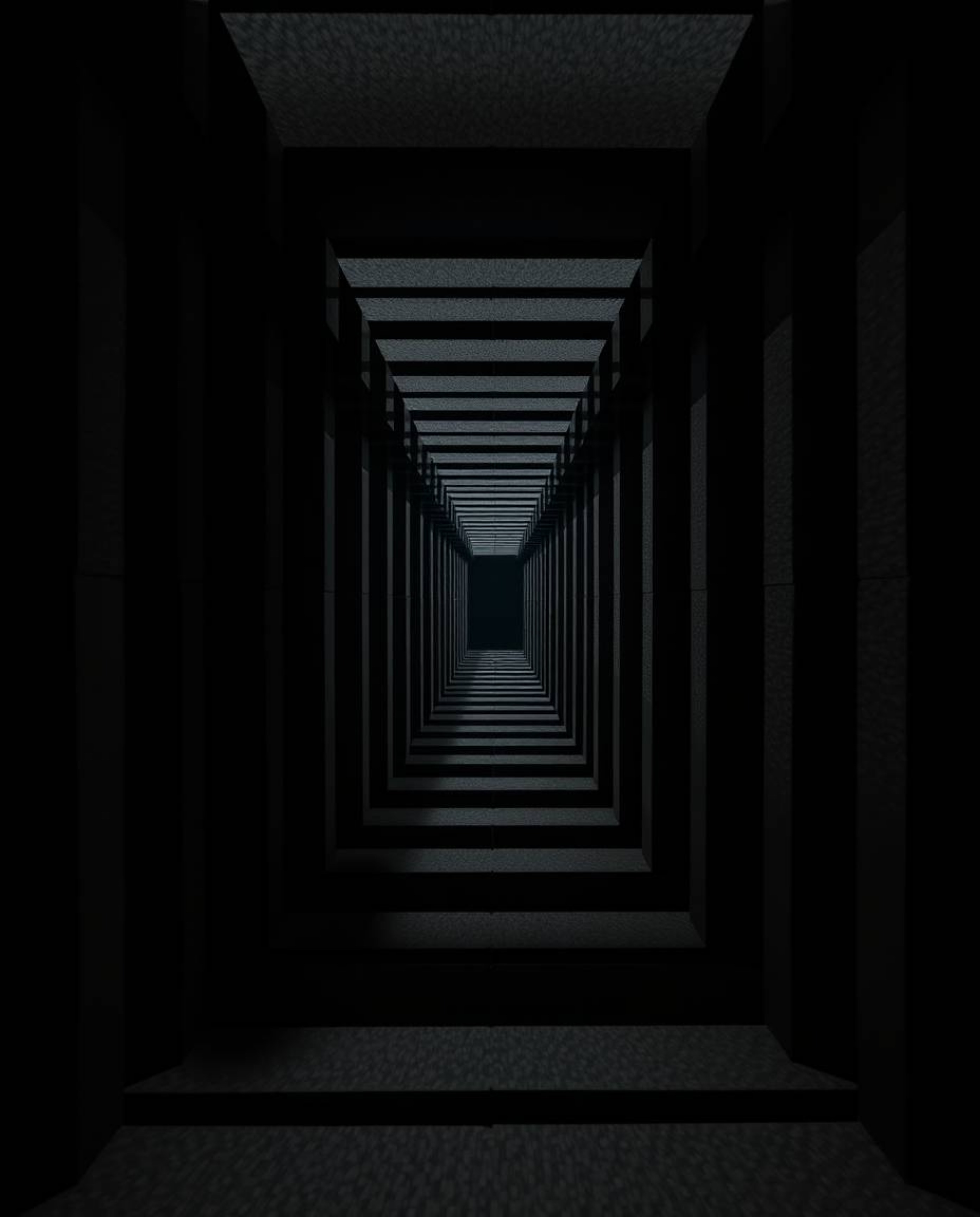 This high-resolution stock photo showcases a mesmerizing pattern of repetitive cubes in Escher-style impossible geometry.  Re