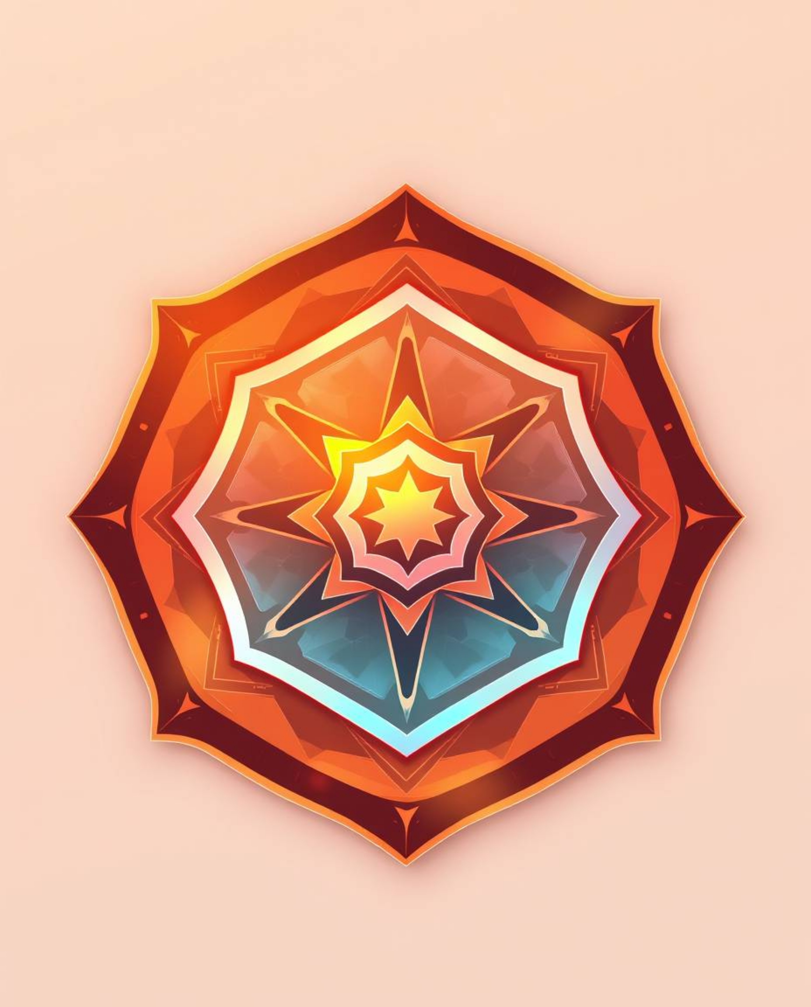 This stunning logo design blends the warmth of autumn colors with a futuristic digital interface, creating a captivating visu