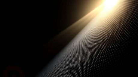 This captivating abstract poster design features a high-contrast gradient mesh pattern, creating a dramatic and modern look. 