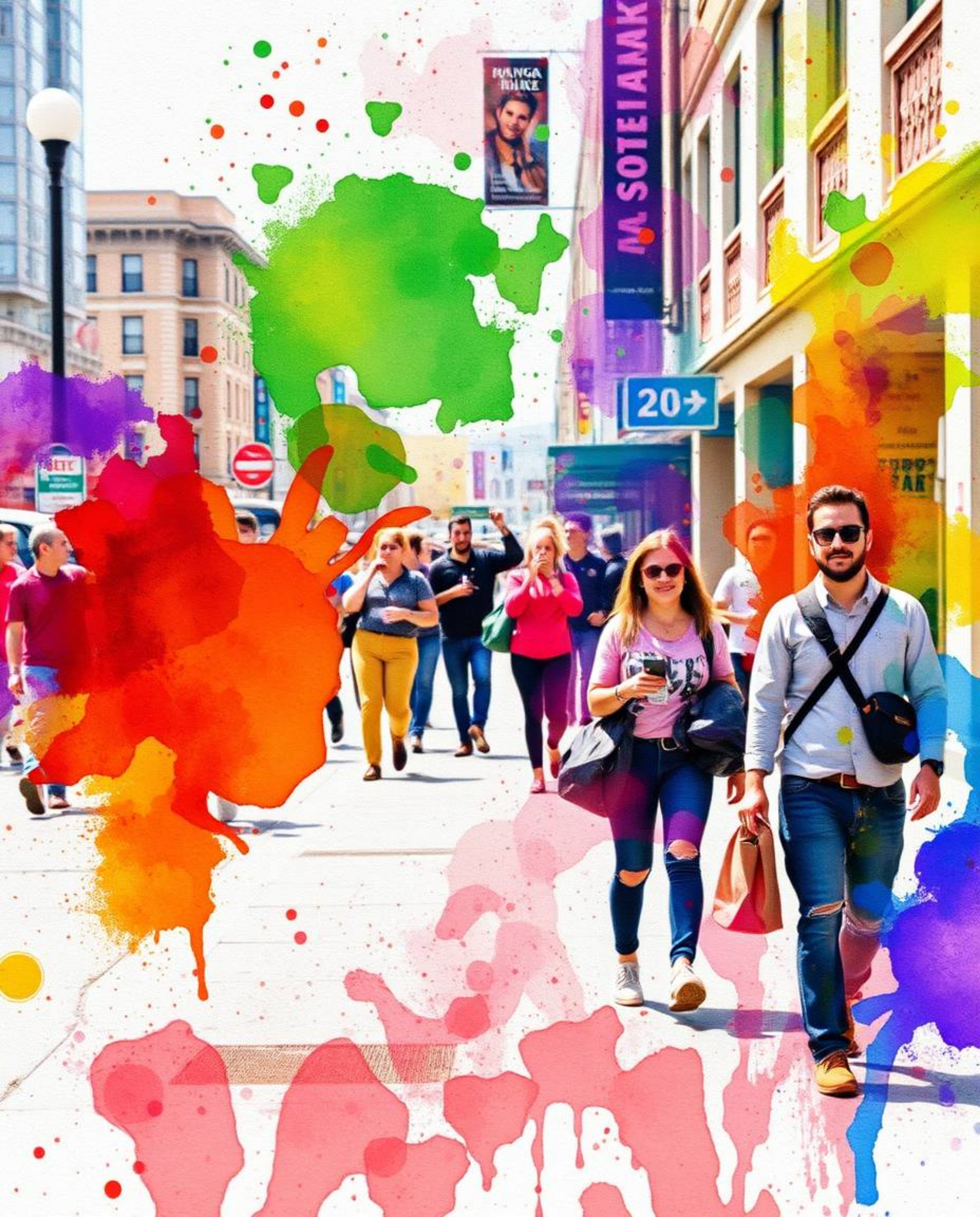 Explore captivating urban landscapes through candid street photography, capturing spontaneous and authentic moments. Immerse 