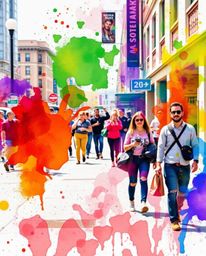 Explore captivating urban landscapes through candid street photography, capturing spontaneous and authentic moments. Immerse 