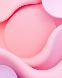 Explore a collection of soft, professional photographs showcasing 3D shapes adorned with smooth gradient textures in vivid co