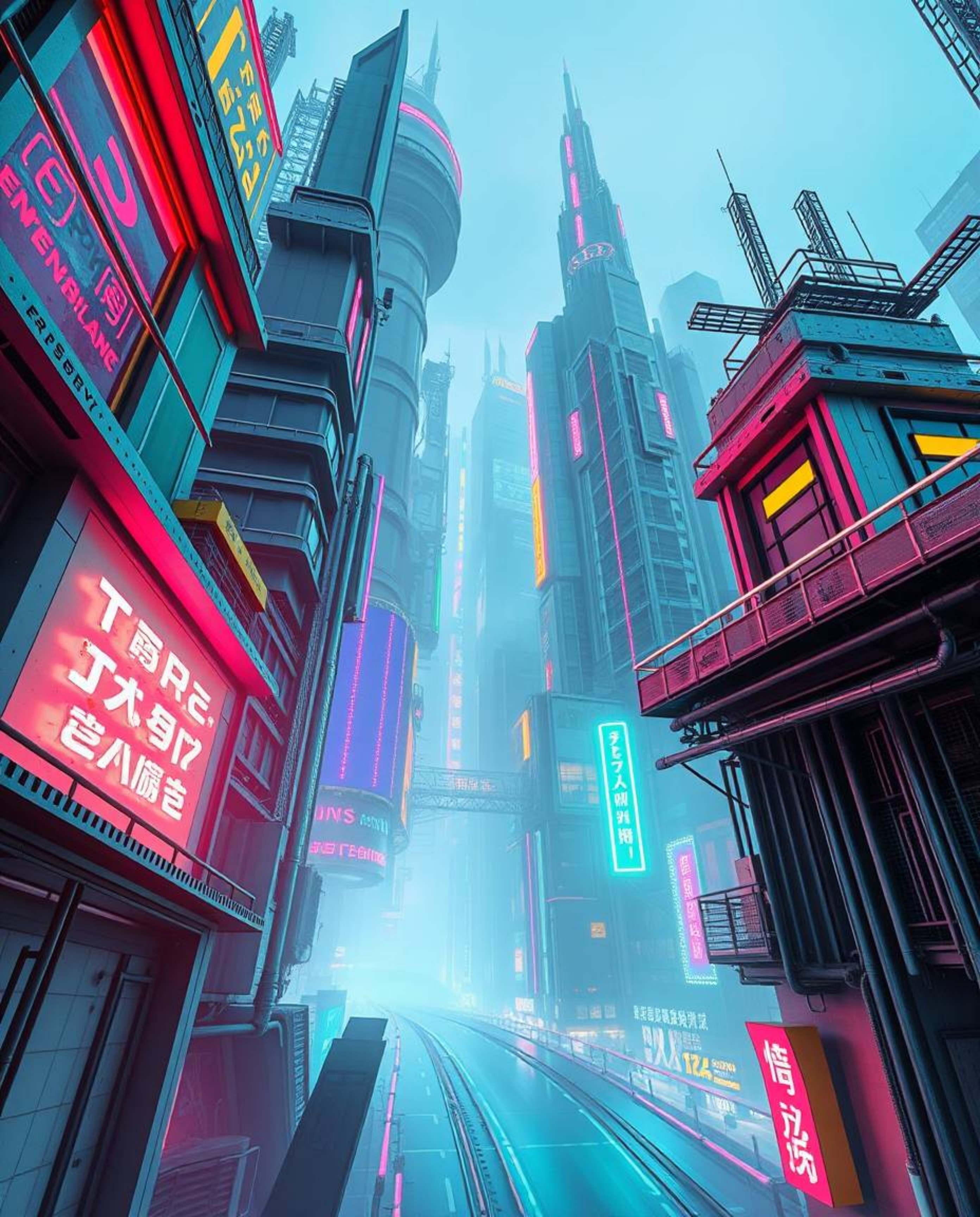 Immerse yourself in a vibrant collection of precise architectural color photographs.  These images showcase a futuristic city