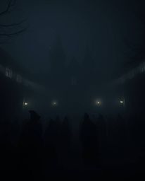 Immerse yourself in a magical school teeming with young wizards, shrouded in a thick fog that adds an air of mystery and intr