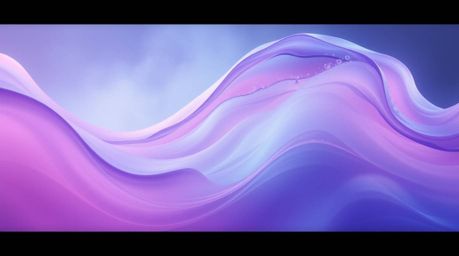 A captivating abstract artwork featuring a fluid wave with a mesmerizing gradient texture in a soft pastel spectrum. Rendered