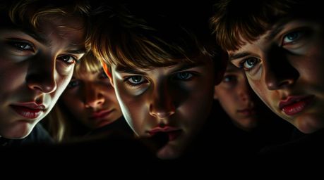 Dive into a chilling mystery with this extreme macro photography series.  Intensely detailed images showcase a group of teena