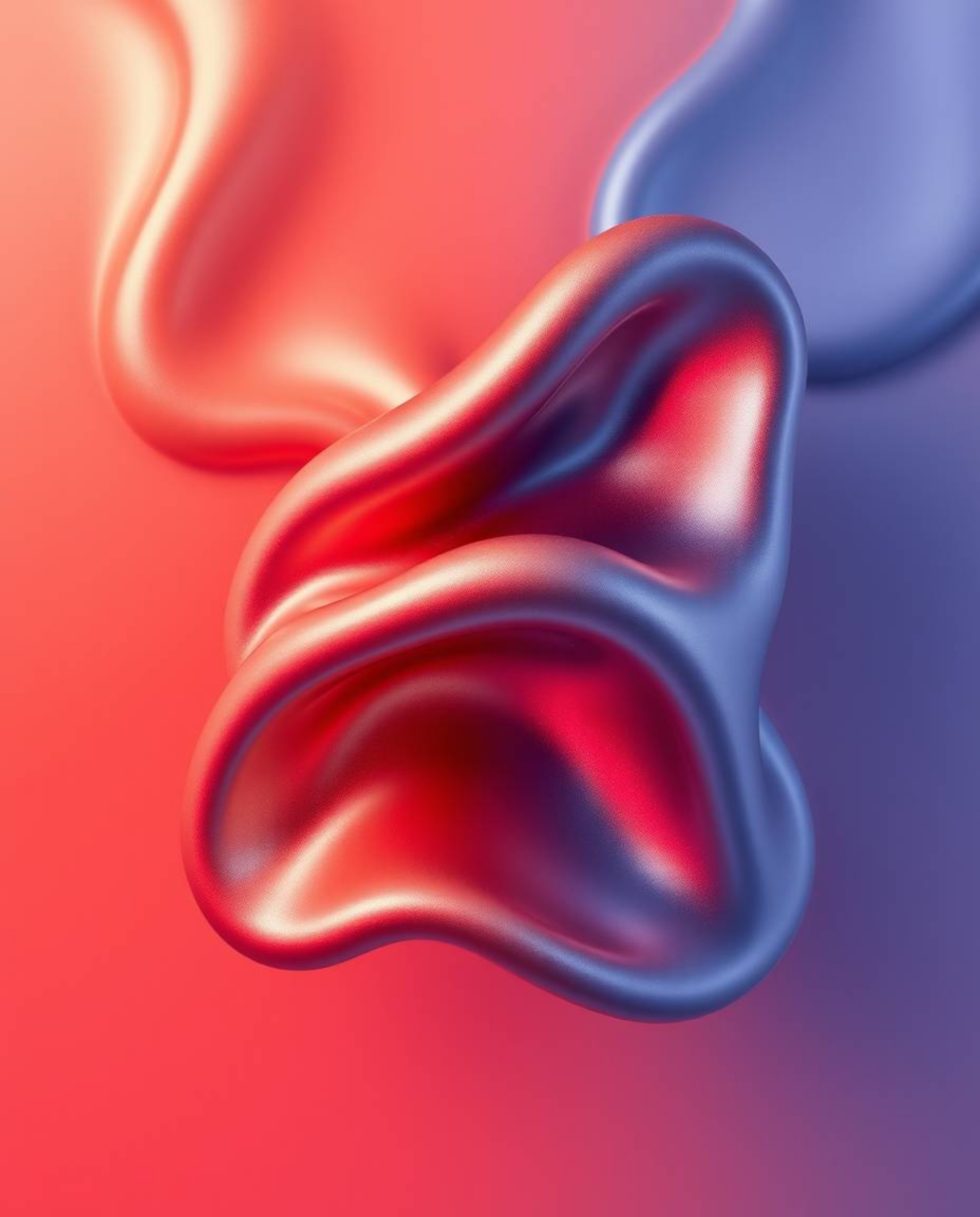 Discover high-resolution stock photos featuring smooth 3D fluid shapes with metallic textures gracefully floating in zero gra