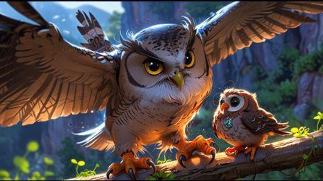 In a compelling narrative that combines the styles of Pixar and anime, a wise blind owl takes on its most challenging student
