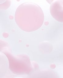 Immerse yourself in the gentle and soothing aesthetic of this high-resolution stock photo. Featuring a 3D render of transluce